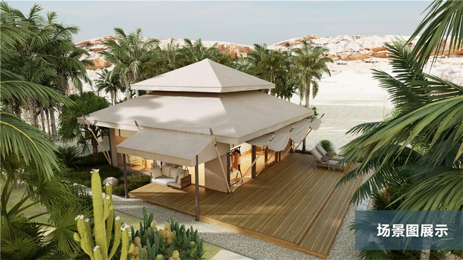 乌海野奢帐篷露营