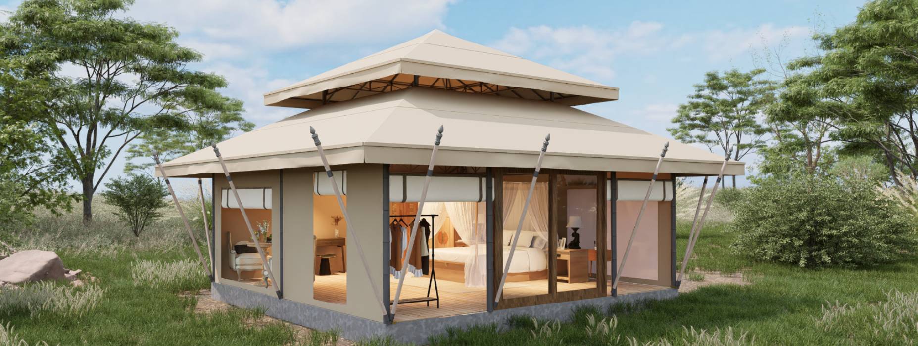 乌海户外野奢帐篷